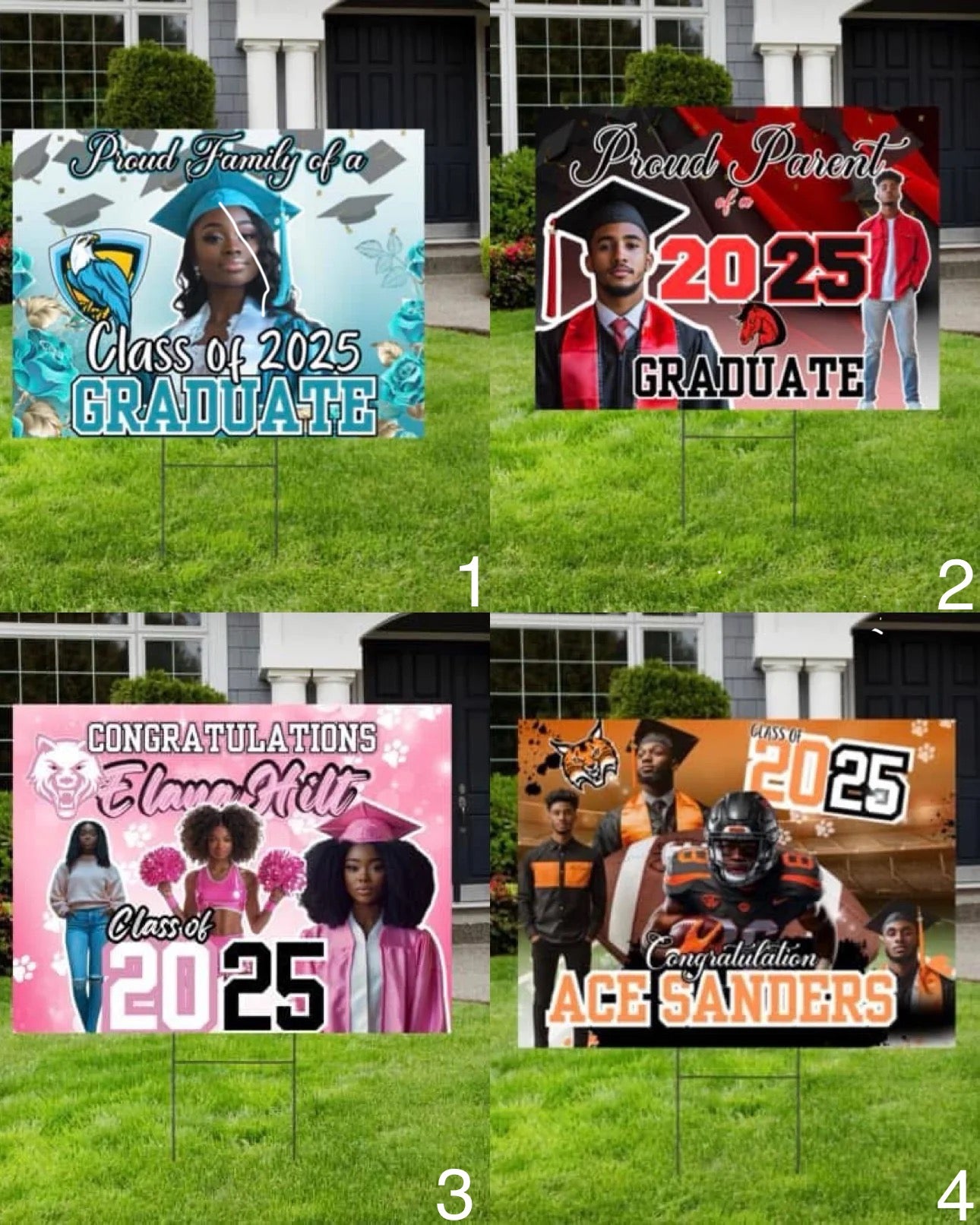 Grad Yard Sign