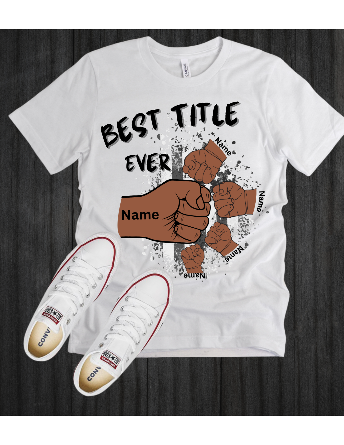 Best Dad Ever Fist T-Shirt