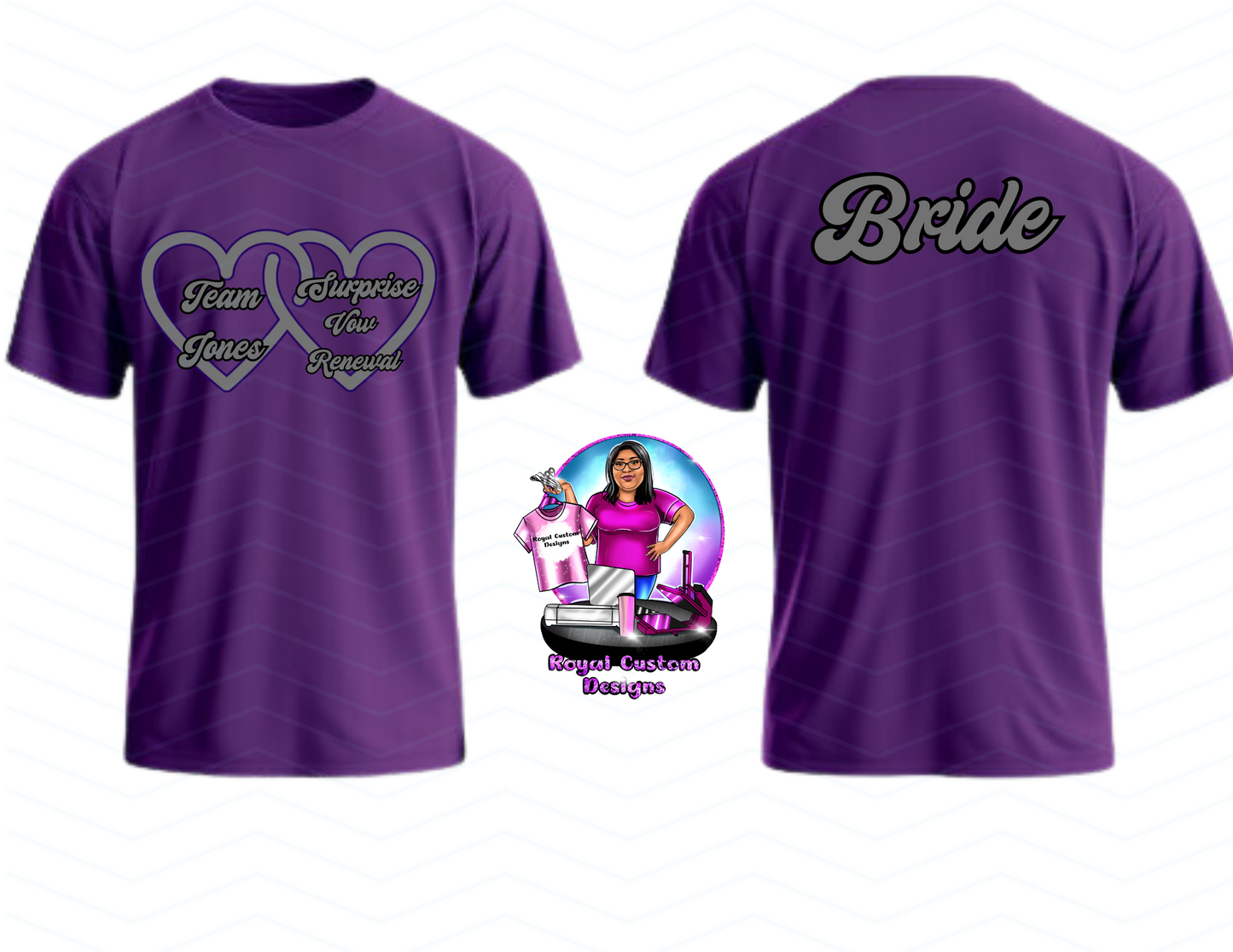 Vow Renewal Shirts