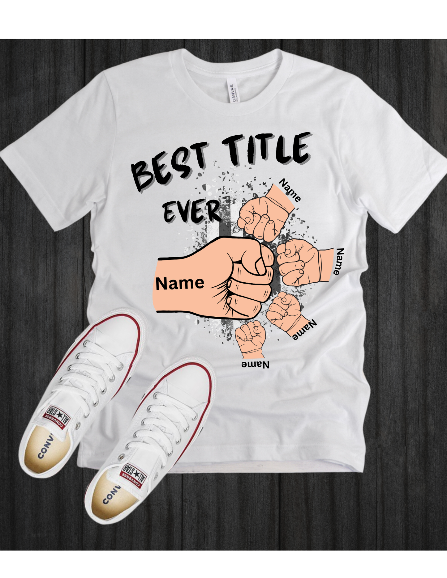 Best Dad Ever Fist T-Shirt