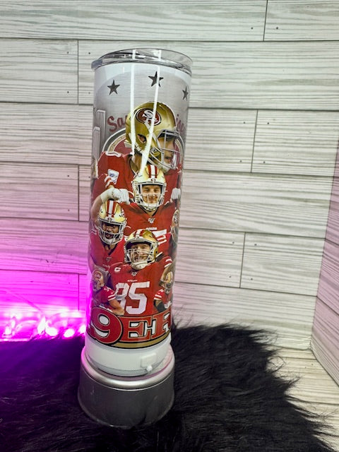 San Francisco 49ers Speaker Tumbler 20oz