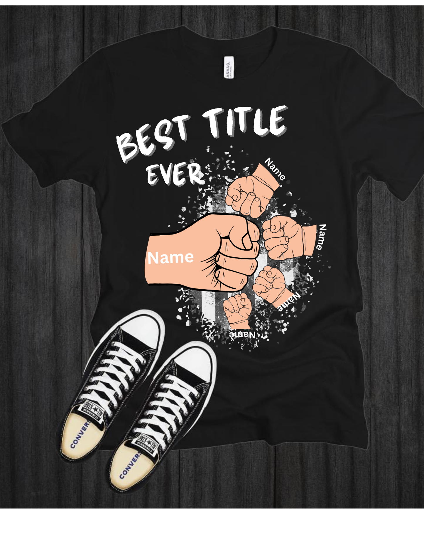Best Dad Ever Fist T-Shirt