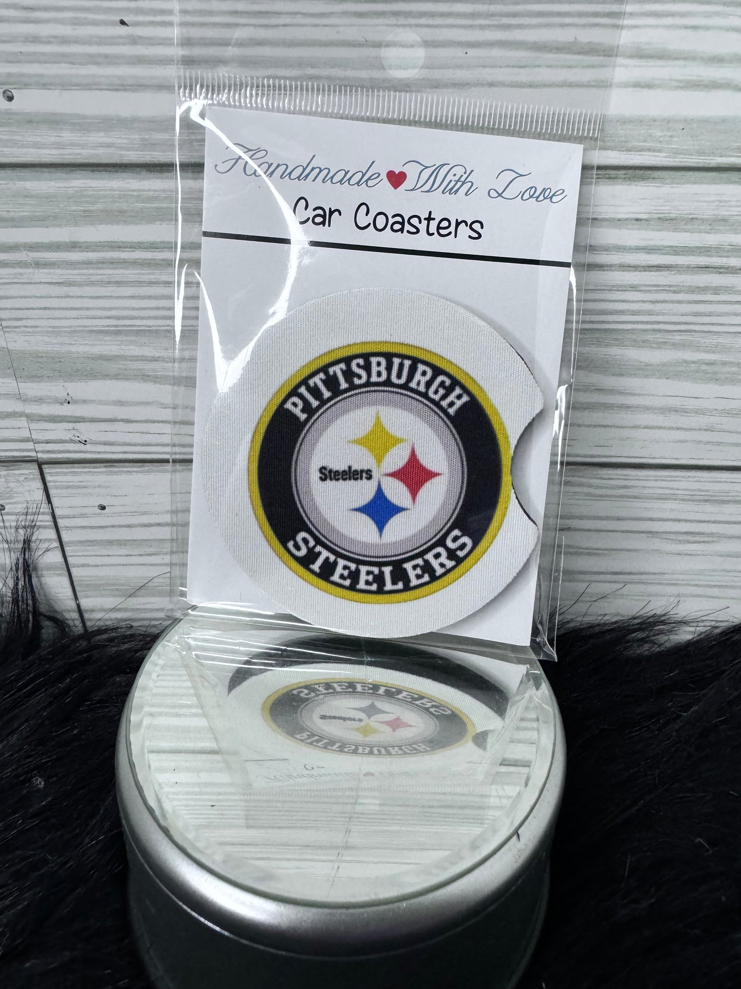 Pittsburgh Steelers Car Coaster
