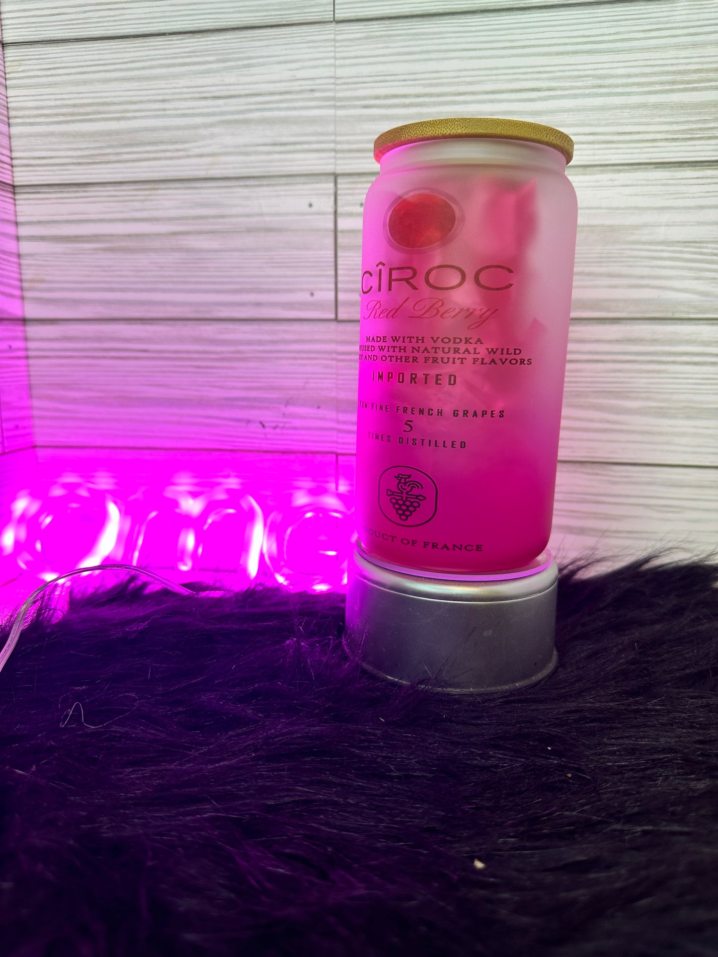 Ciroc Frosted Glass Tumblers