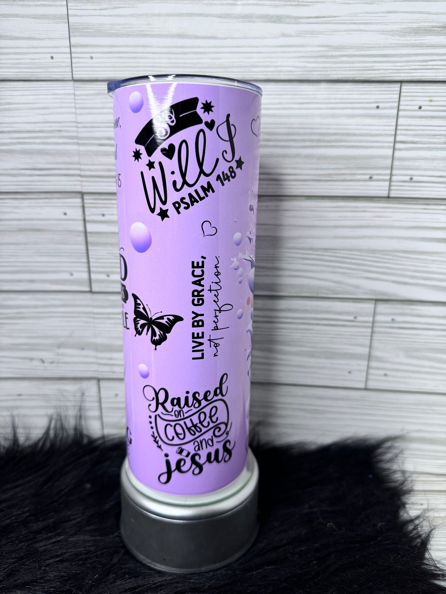 Inspirational Scripture Tumbler 20oz