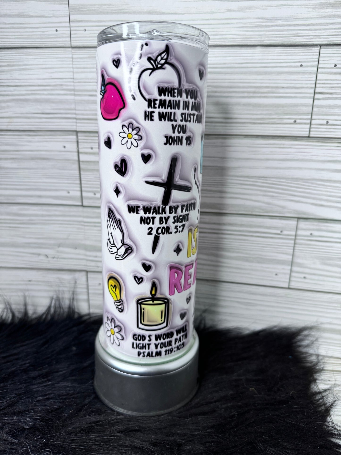 When Life is Hard Remember Tumbler 20oz