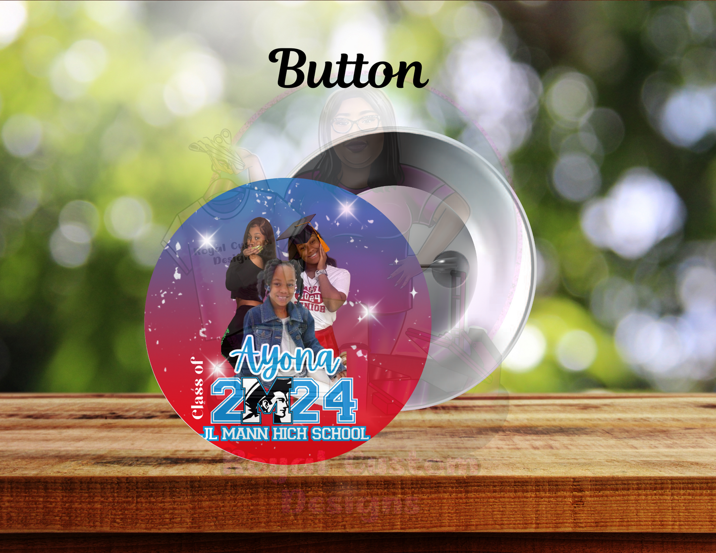Graduation Button
